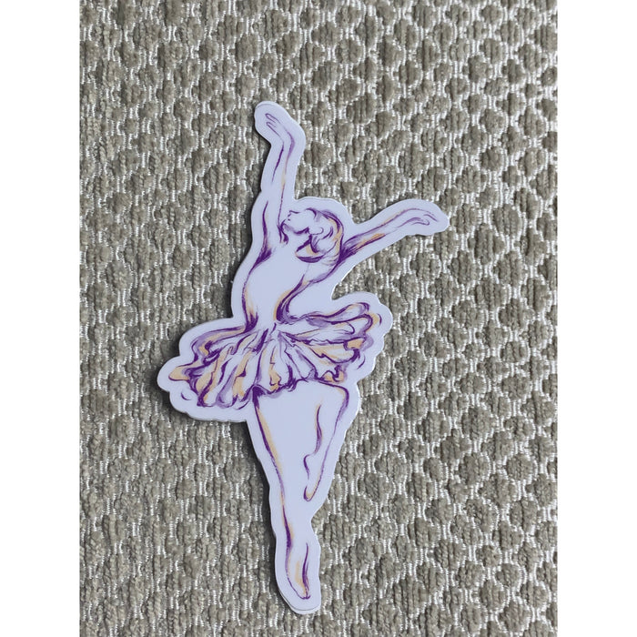 Ballerina Vinyl Sticker