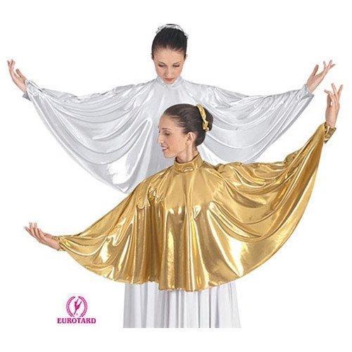 Eurotard Metallic Angel Wing Collar - Child