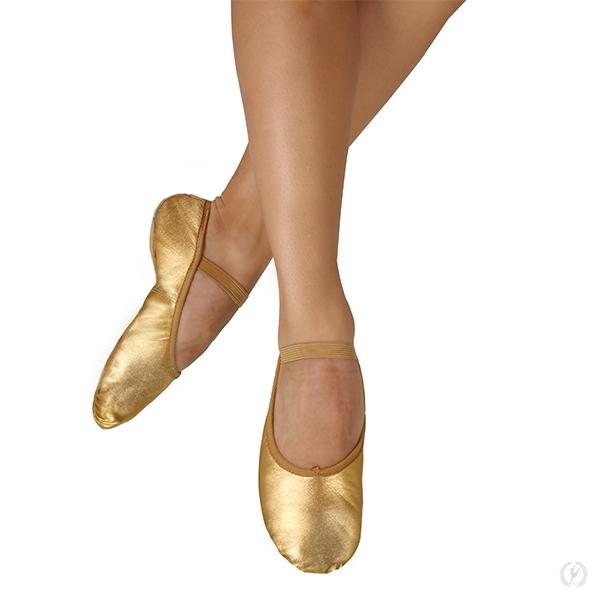 Eurotard Metallic Tendu Full Sole Leather Praise Slipper - Adult