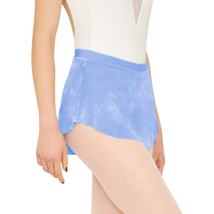 Bullet Pointe Short Pull-On Ballet Skirt - Sky