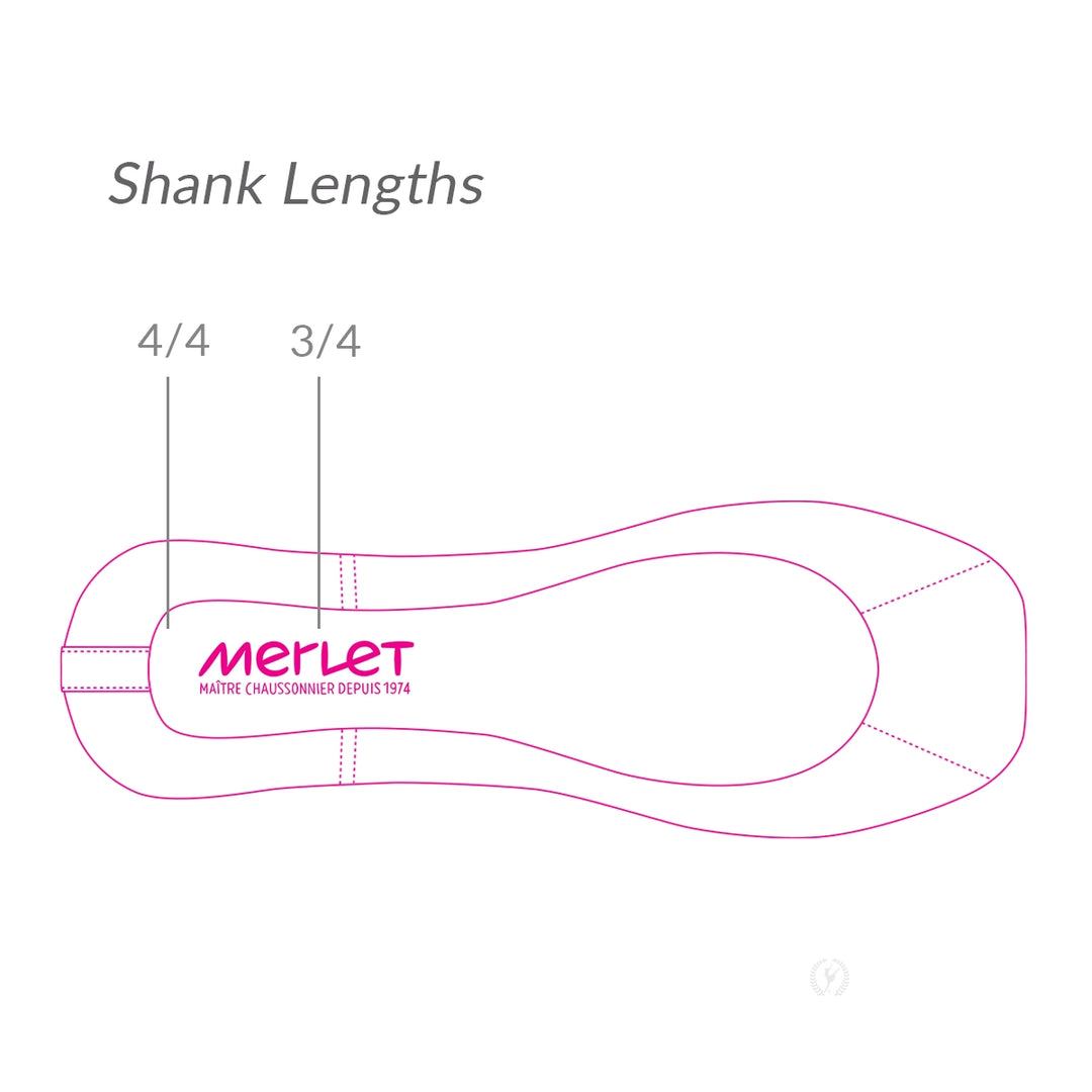 Merlet Pointe Shoe Shank Length
