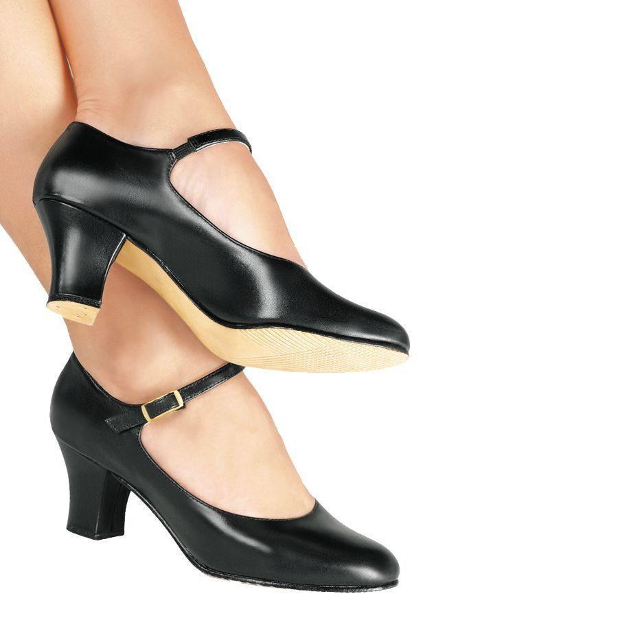 So Danca CH58 Character Shoe Black