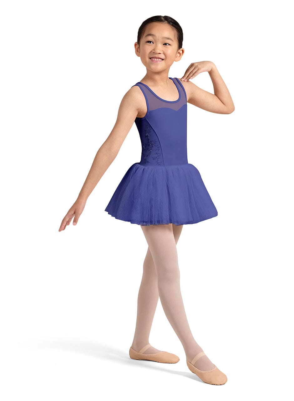 Bloch CL4235 Buttercup Tank Tutu Leotard Iris