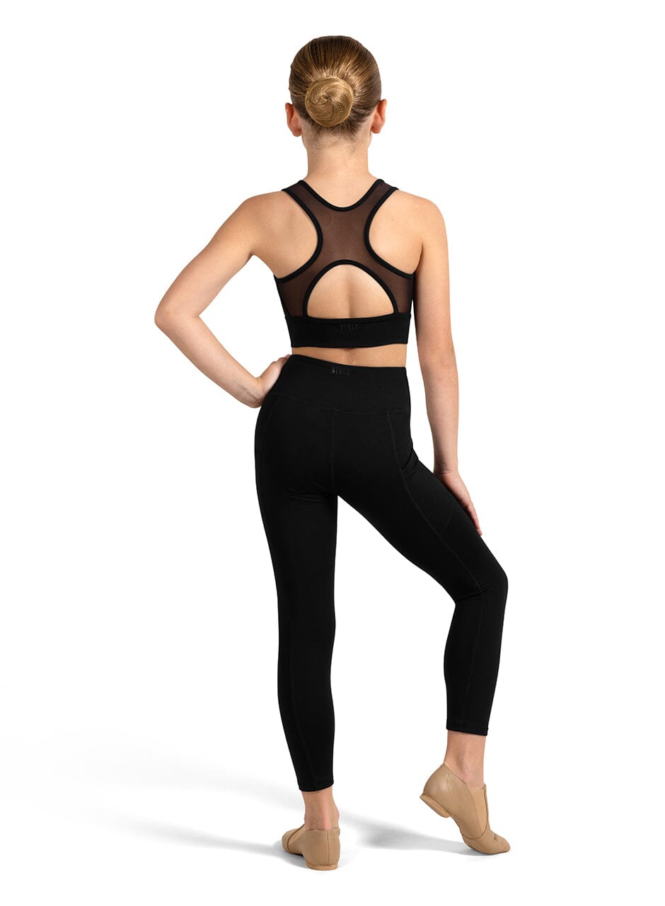 Bloch CZ4245 Shan Crop Top Black