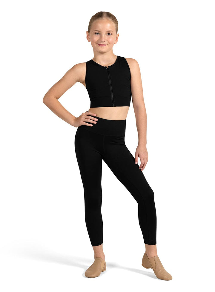 Bloch CZ4245 Shan Crop Top Black