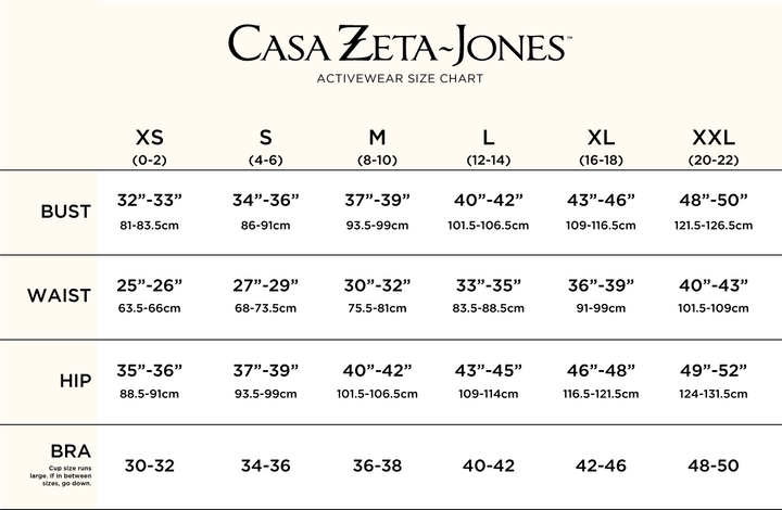 Fine Heather Racerback Crop Bra by Casa Zeta-Jones - Closeout