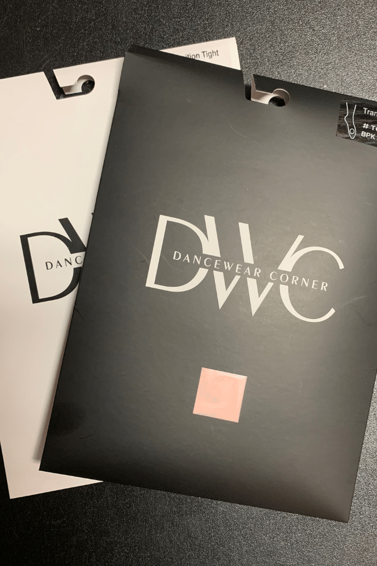 Adult Convertible Dance Tights - Child and Adult Packaging