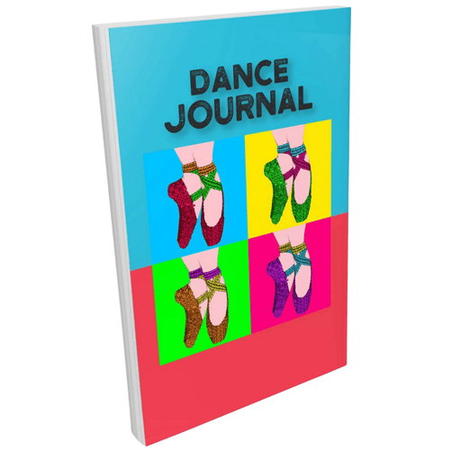 Dance Journal (Warhol inspired) w/ Bullet journal pages
