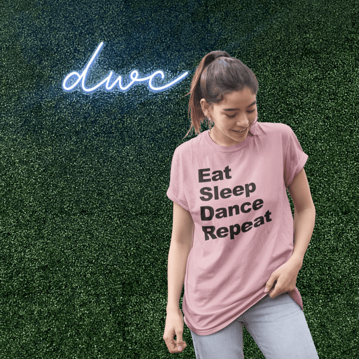 Eat Sleep Dance Repeat Unisex T-Shirt - Adult