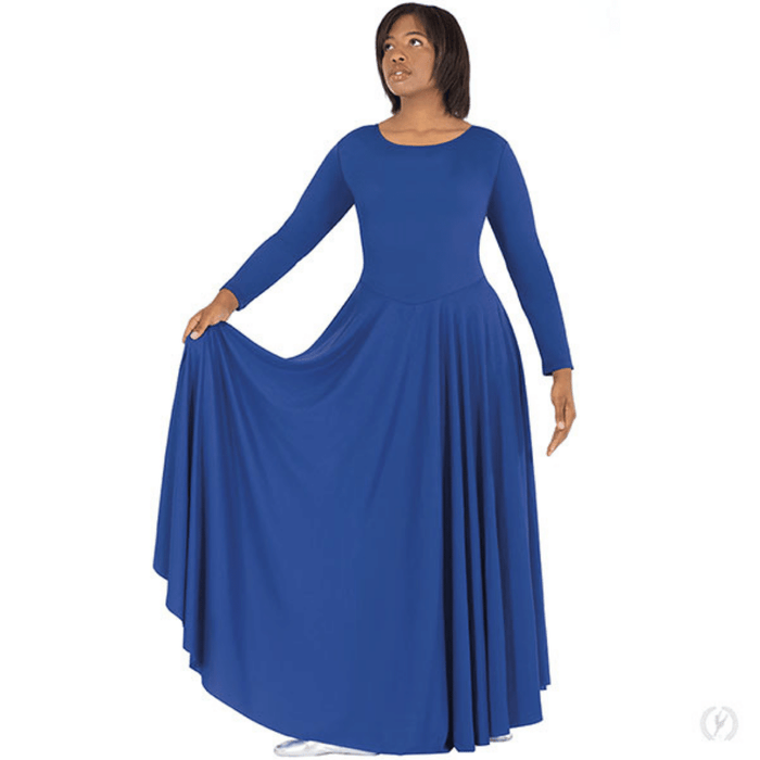 Plus size top praise dance dresses