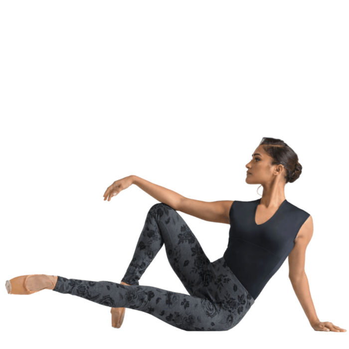Ballet Rosa Sierra Ankle Length Elastic Waistband Leggings Closeout