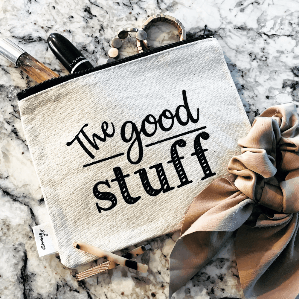 The Good Stuff Zipper Pouch
