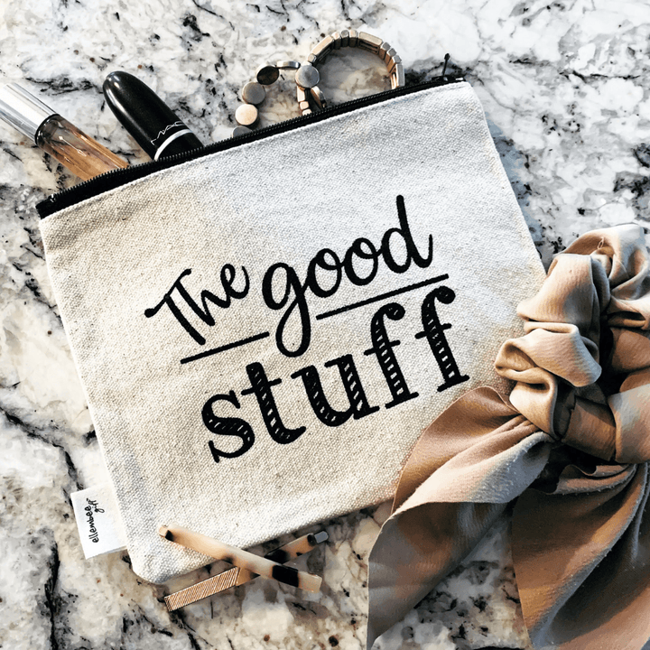 The Good Stuff Zipper Pouch