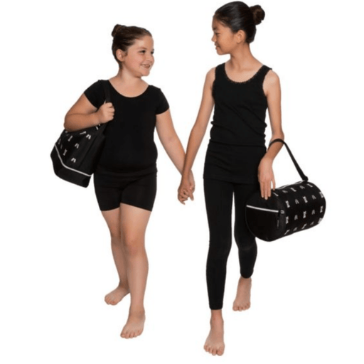 Horizon Dance 5601 Daisy Duffel Bag - Black