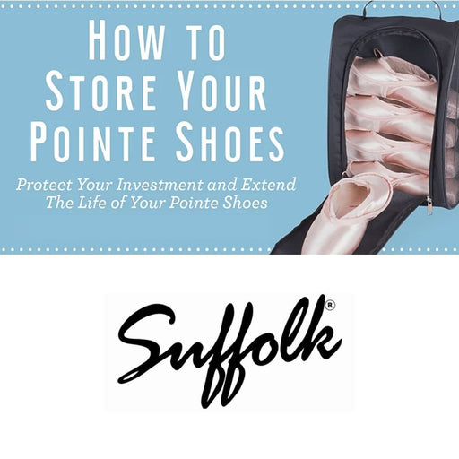 How to store your pointe shoes by Suffolk
