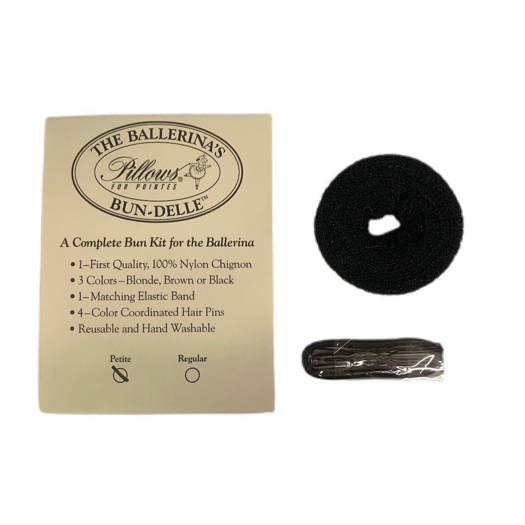 Pillows for Pointe Ballerina's Bun-delle - Petite Black