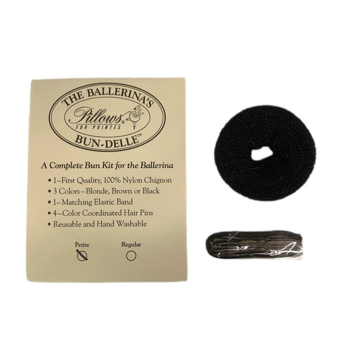 Pillows for Pointe Ballerina's Bun-delle - Petite Black