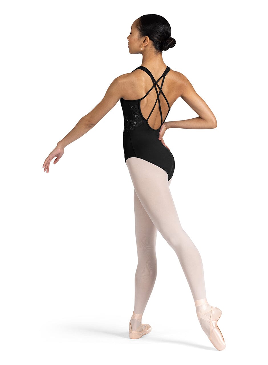 Bloch L3345 FLEUR TANK LEOTARD Black