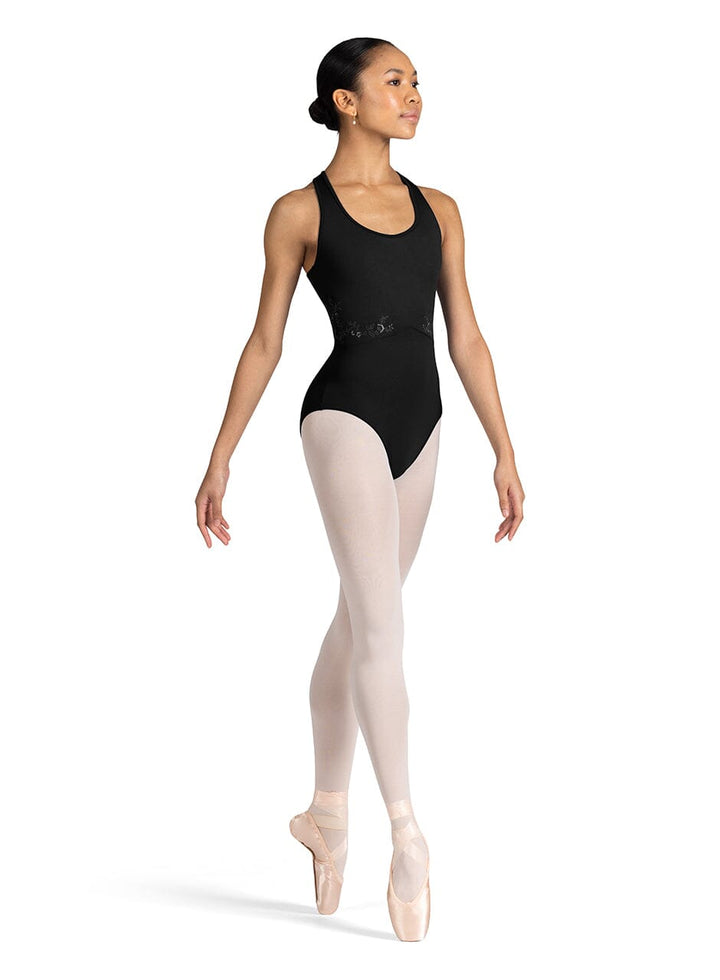 Bloch L3345 FLEUR TANK LEOTARD Black