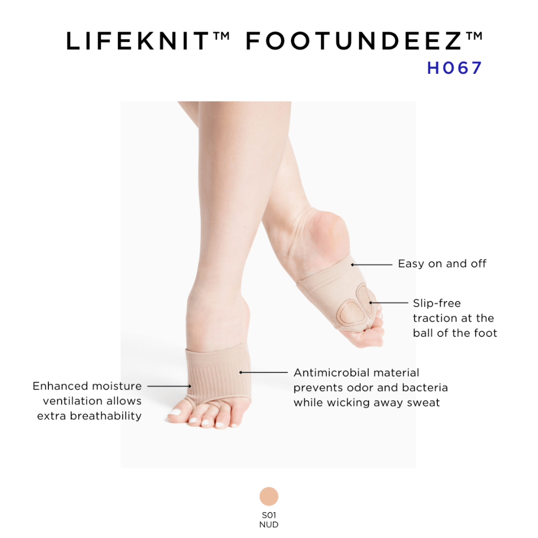 Capezio H067 Lifeknit Foot Undeez