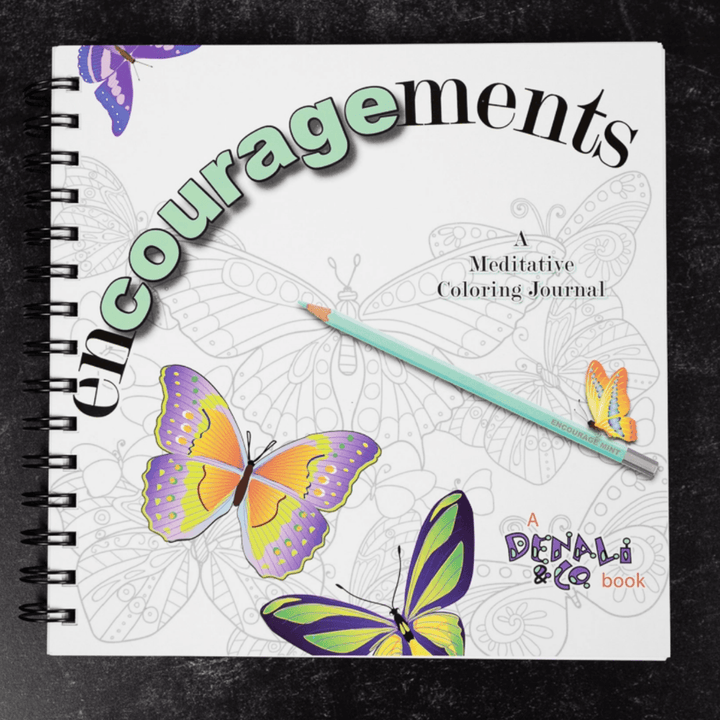 Encouragements: A Meditative Recovery Coloring Journal