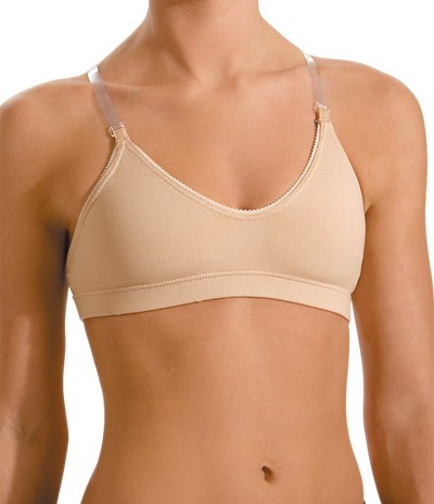 Body Wrappers 0275 Clear Strap Convertible Bra - Child