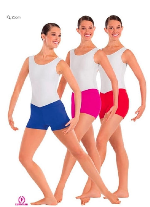 Microfiber "V" Front Booty Shorts Color Choices