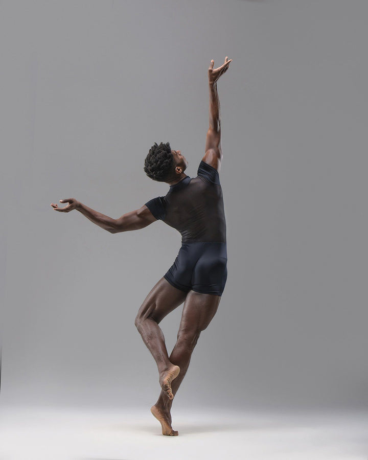 Raoni Men's Printed Mesh Back Biketard