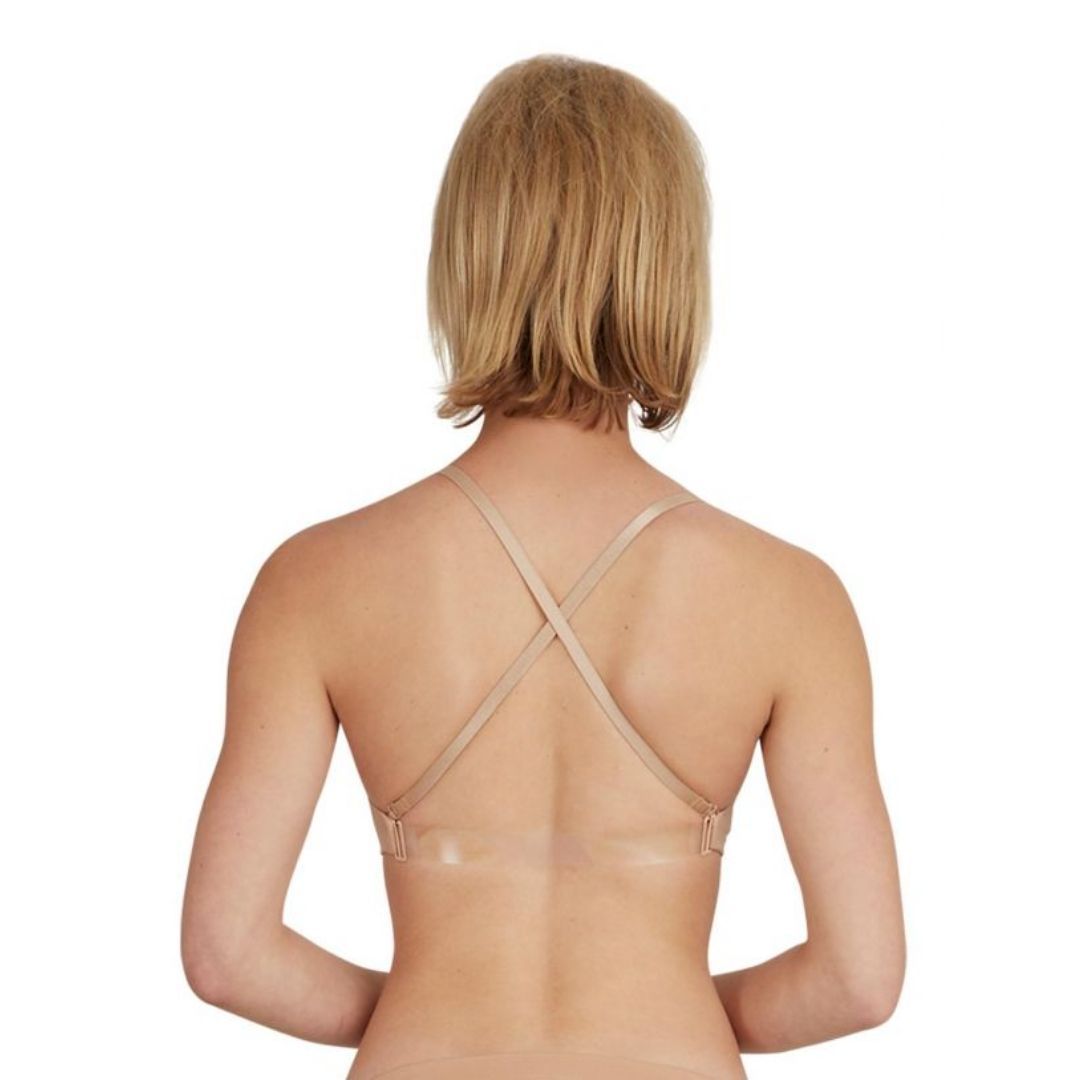  Capezio Seamless Clear Back Bra - Back