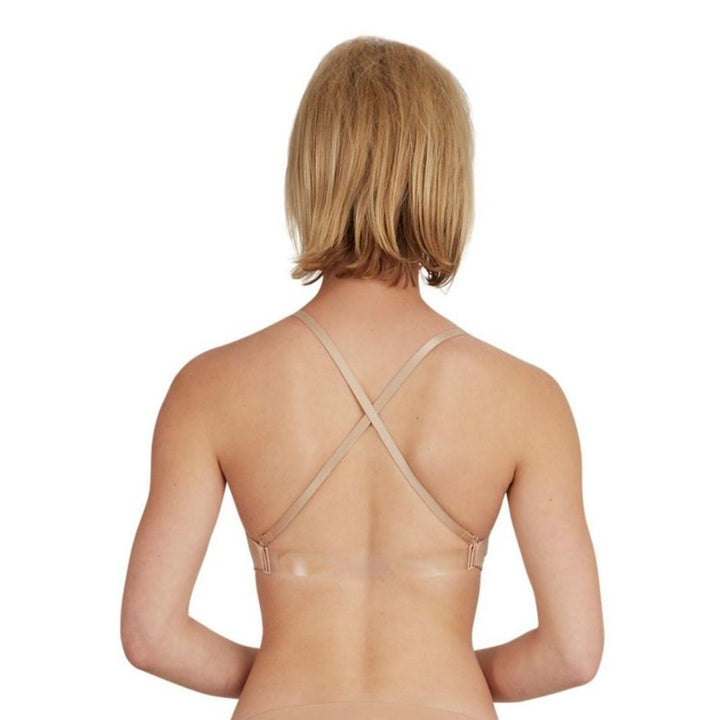  Capezio Seamless Clear Back Bra - Back