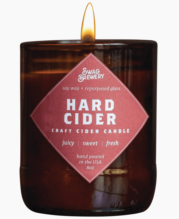Hard Cider Brew Candle