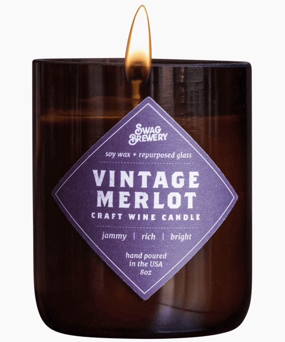 Vintage Merlot Brew Candle