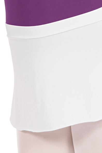 Eurotard 06121 Pull On Mini Ballet Skirt - Adult white