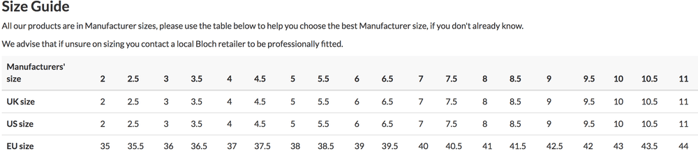 Bloch Leather Full Sole Ballet Shoes