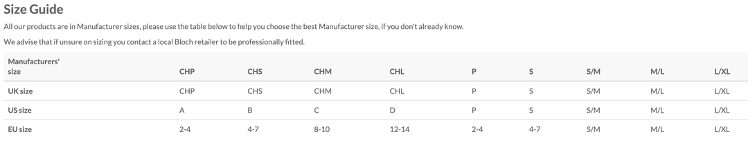 Bloch T0982G Child Contoursoft Adaptatoe Tights