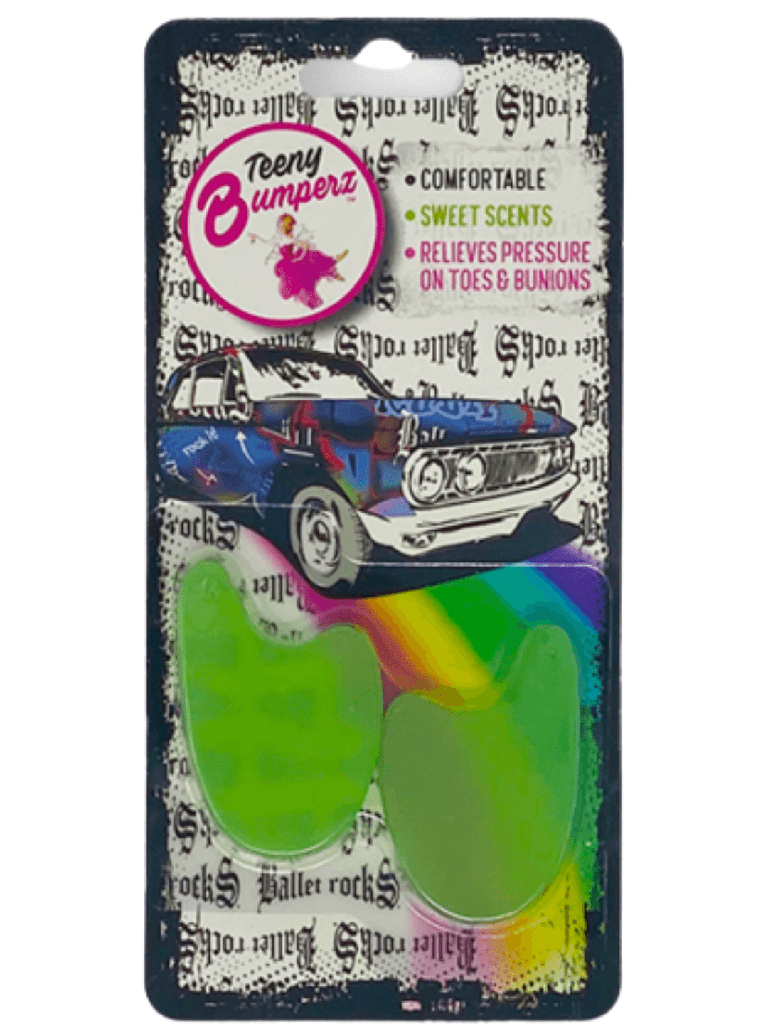 Ballet Rocks Teeny Bumperz™ - Toe Separators - Kiwi
