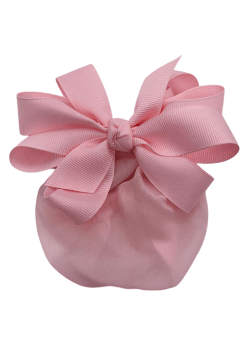 Dasha Grosgrain Bow with Snood - Pink