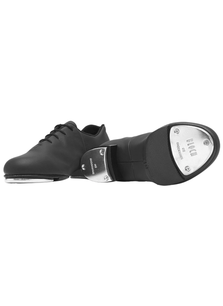 Bloch S0388L  Adult "Tap Flex" Lace Up Tap Shoes Black - Bottom