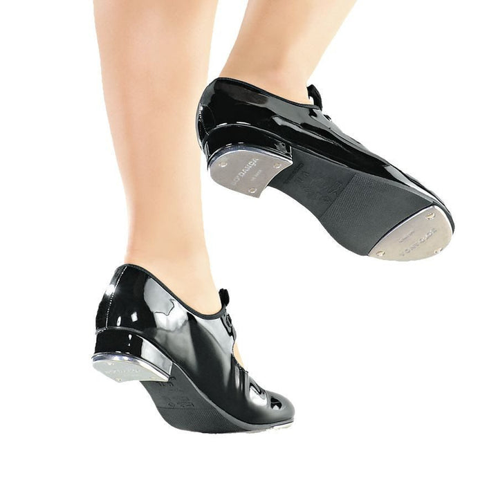 So Danca TA35 Snap Buckle Tap Shoe With Ties