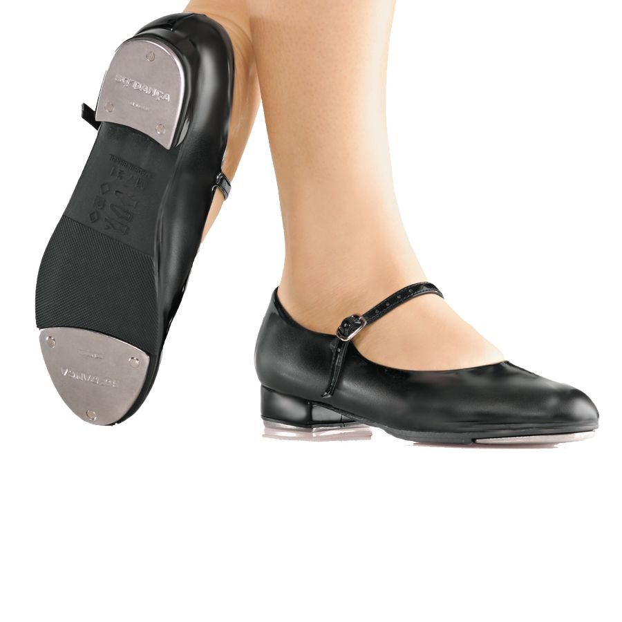 So Danca TA07 Buckle Strap Tap Shoe Black