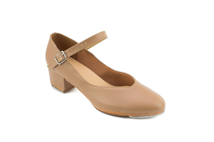 So Danca TA44 1¼" Cuban Heel Character Tap Shoe - Adult Caramel
