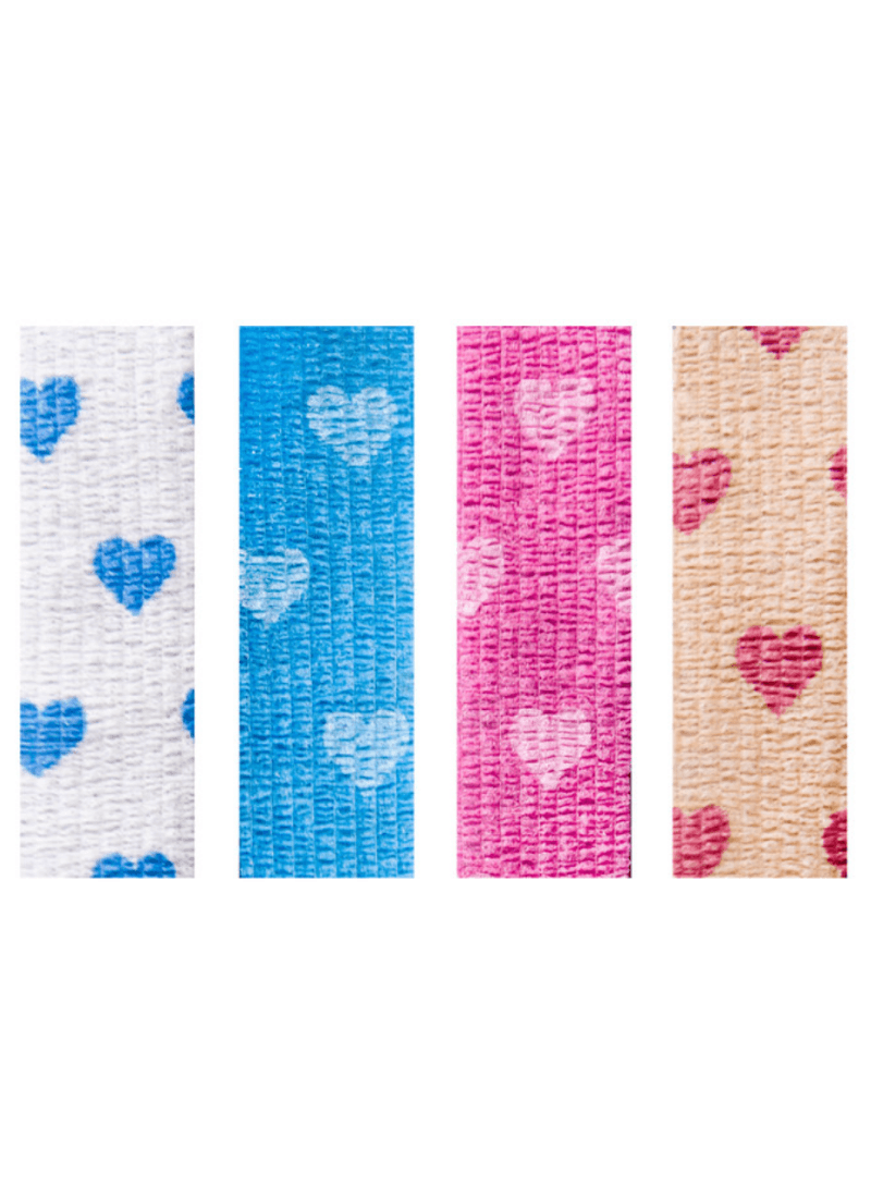 Suffolk 1544 Heart Toe Tape 4 Pack