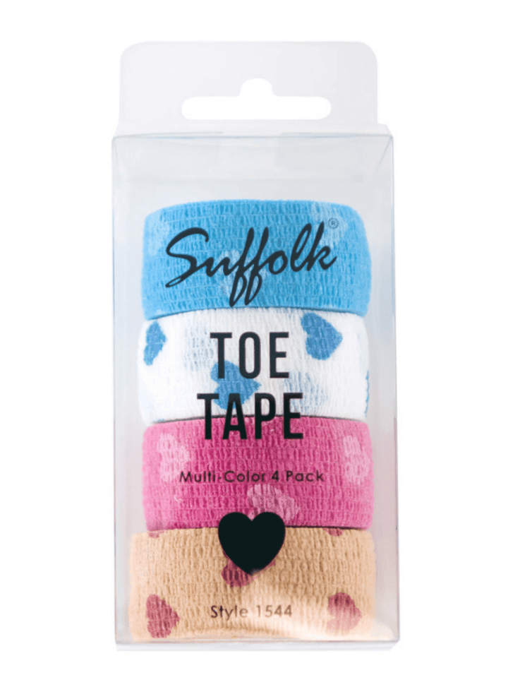 Suffolk 1544 Heart Toe Tape 4 Pack