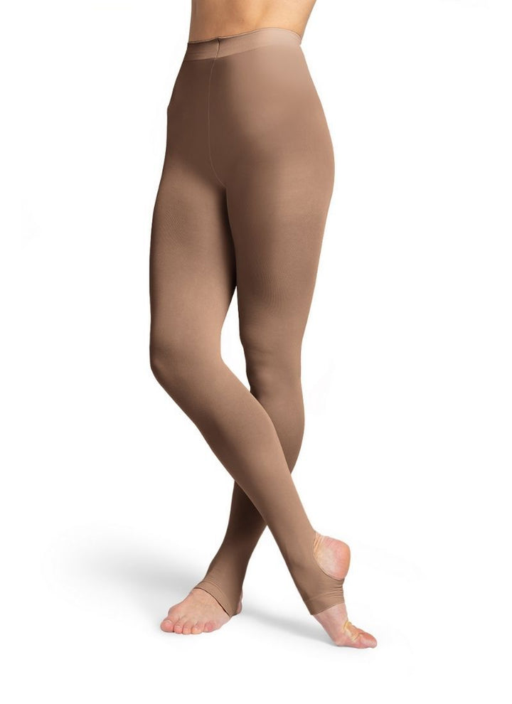 Bloch T0984L Contoursoft Ladies Stirrup Tights - Tan