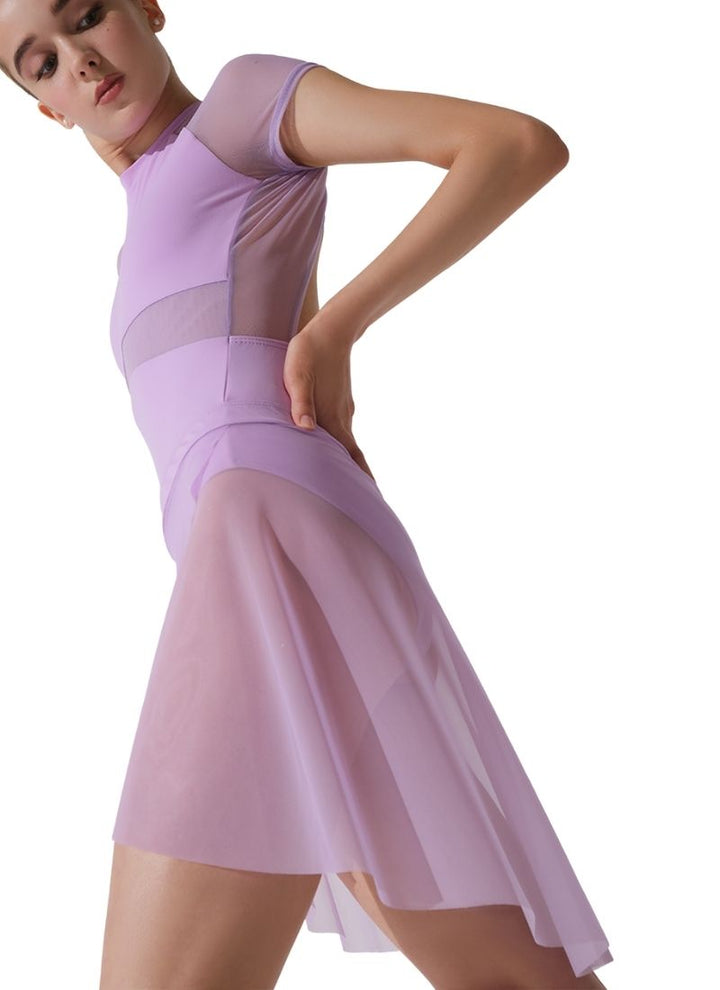 Nikolay Nora High-Lo Mesh Pull-On Skirt