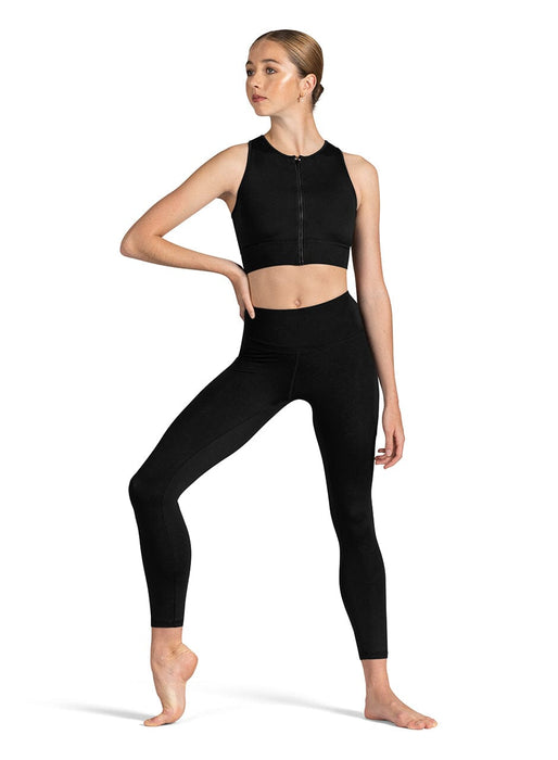 Women's Halter Crop Cutout Yoga Tops Workout T Shirt Long Sleeve Sports Tee  with Bra Pad (Black, S) at  Women's Clothing store
