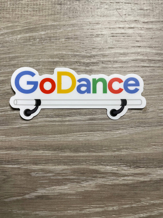 Go Dance Vinyl Sticker