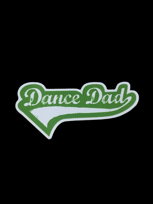 Dance Dad Vinyl Sticker