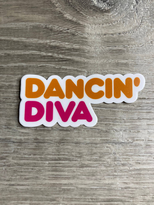Dancin' Diva Mini Vinyl Stickers