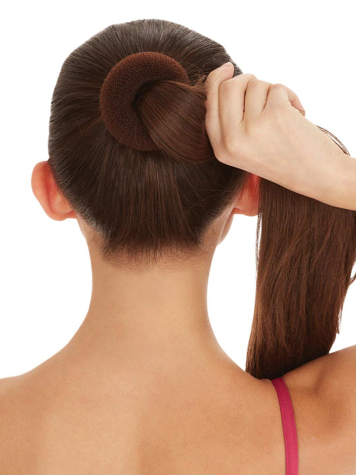 Bunheads Bun Builder Jr. - Brown - Front - Style:BH483